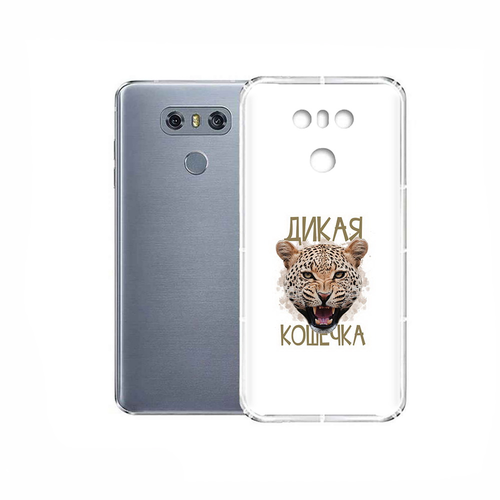 

Чехол MyPads Tocco для LG G6 дикая кошечка, Прозрачный, Tocco