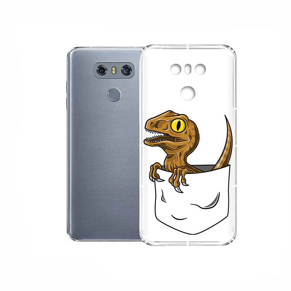 

Чехол MyPads Tocco для LG G6 динозавр в кармане, Прозрачный, Tocco
