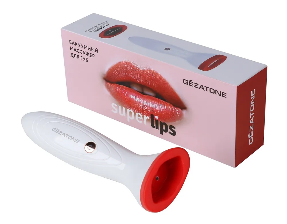 

Косметологический аппарат Gezatone Vacu Super Lips, белый