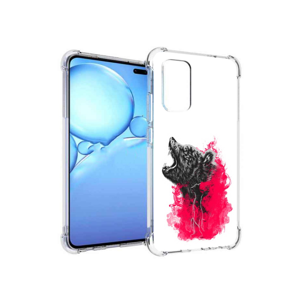 

Чехол MyPads Tocco для Vivo V19 медведь в дымке (PT147328.392.463), Прозрачный, Tocco