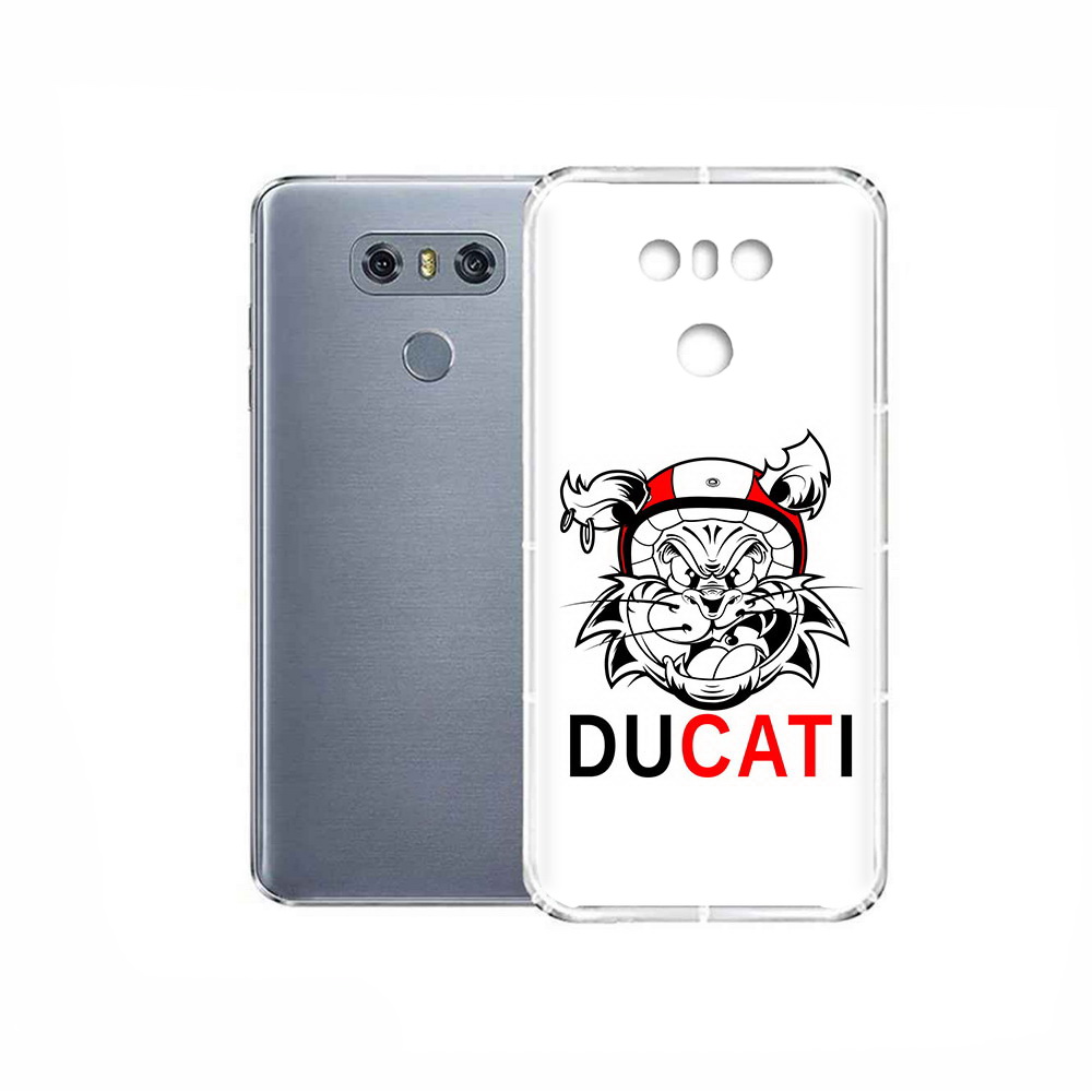 

Чехол MyPads Tocco для LG G6 дукати, Прозрачный, Tocco