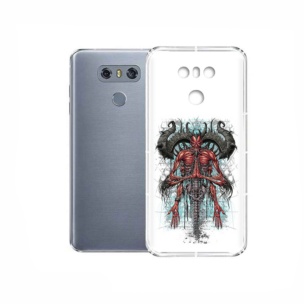 

Чехол MyPads Tocco для LG G6 дьявол, Прозрачный, Tocco
