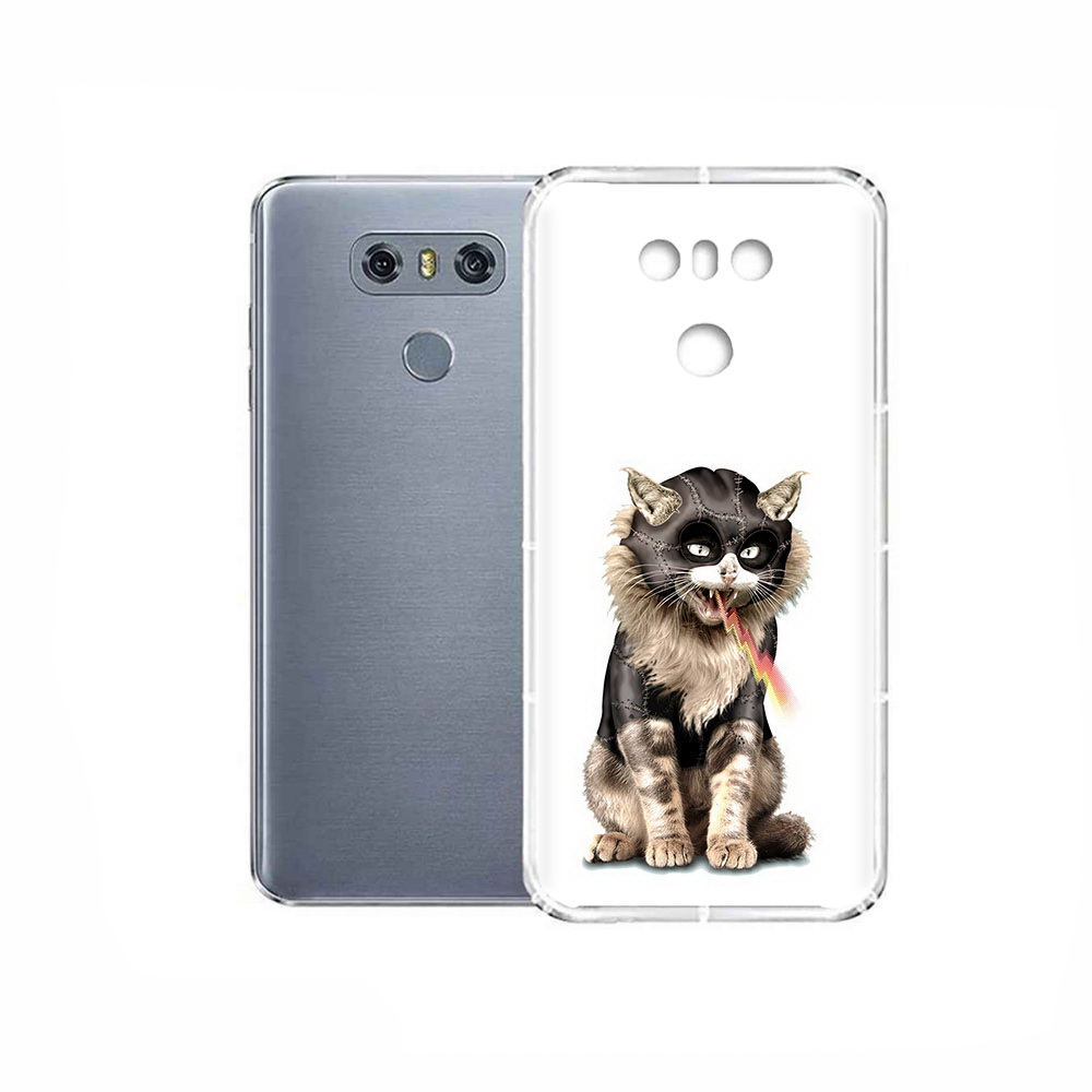 

Чехол MyPads Tocco для LG G6 дьяволский кот, Прозрачный, Tocco