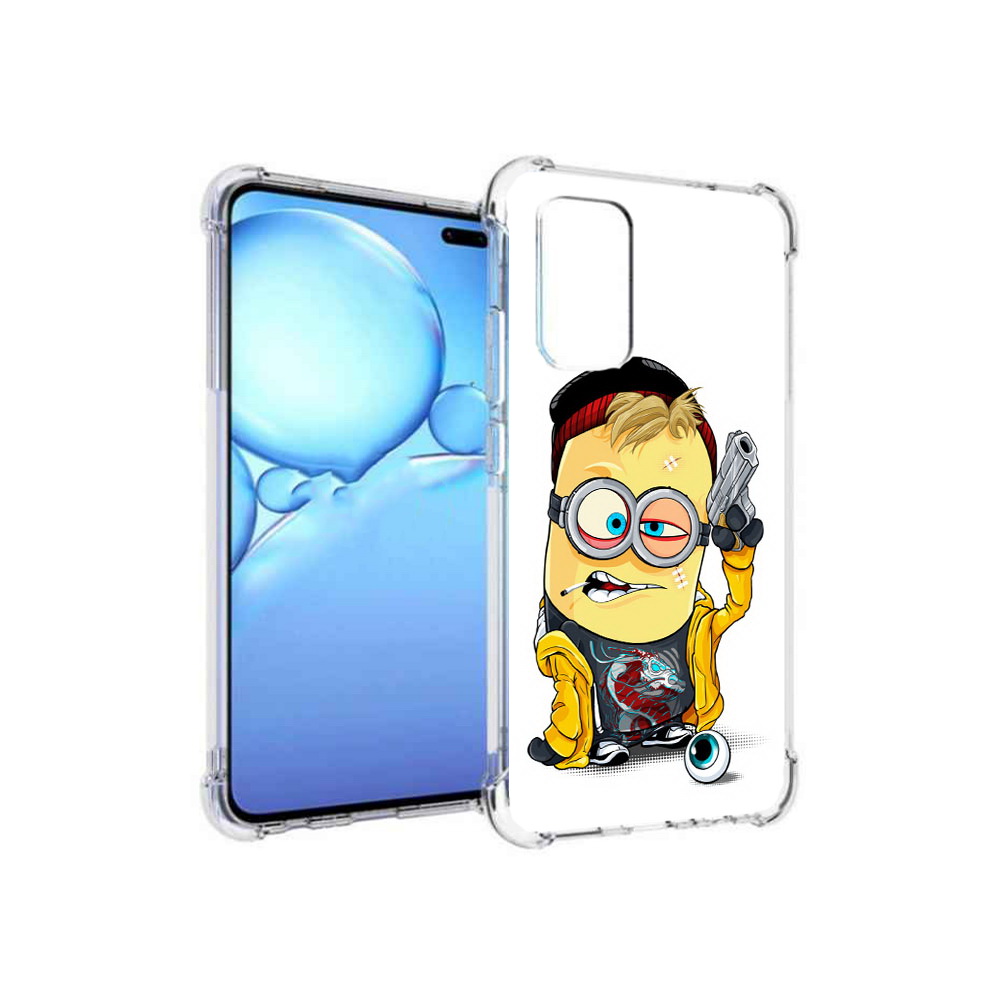 

Чехол MyPads Tocco для Vivo V19 миньон бандит (PT147328.392.475), Прозрачный, Tocco