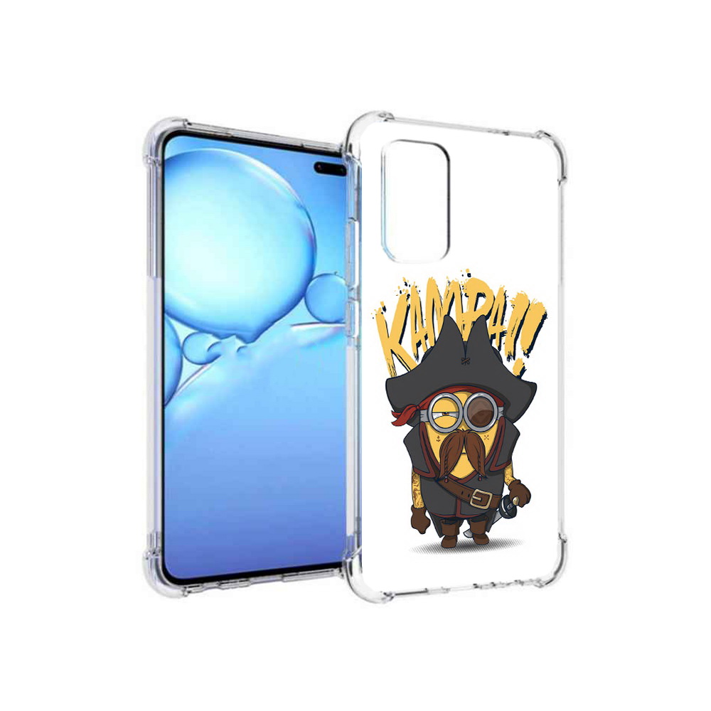 

Чехол MyPads Tocco для Vivo V19 миньон пират (PT147328.392.476), Прозрачный, Tocco