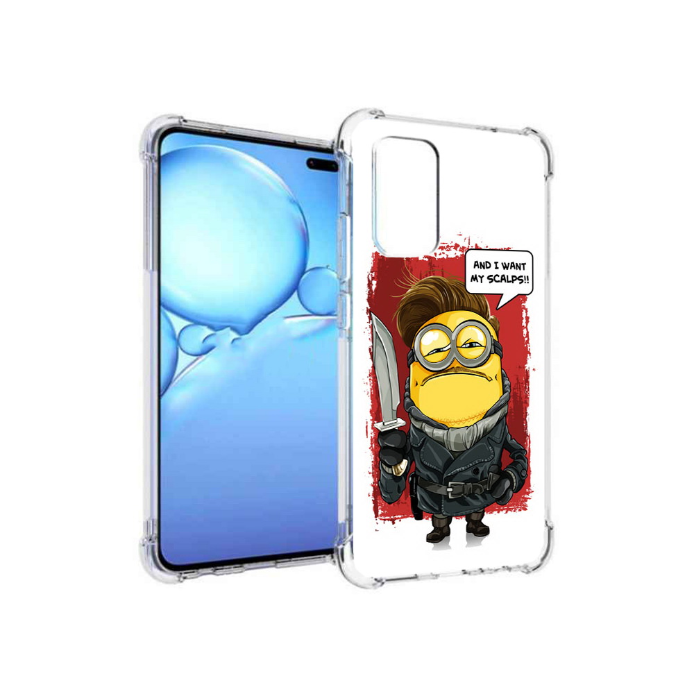 

Чехол MyPads Tocco для Vivo V19 миньон убийца (PT147328.392.477), Прозрачный, Tocco