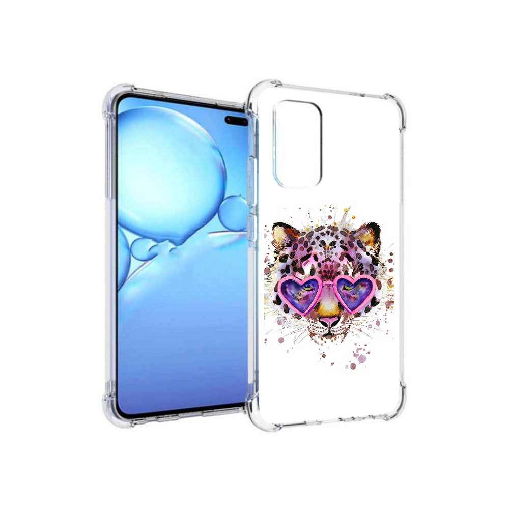 

Чехол MyPads Tocco для Vivo V19 модный леопард (PT147328.392.480), Прозрачный, Tocco