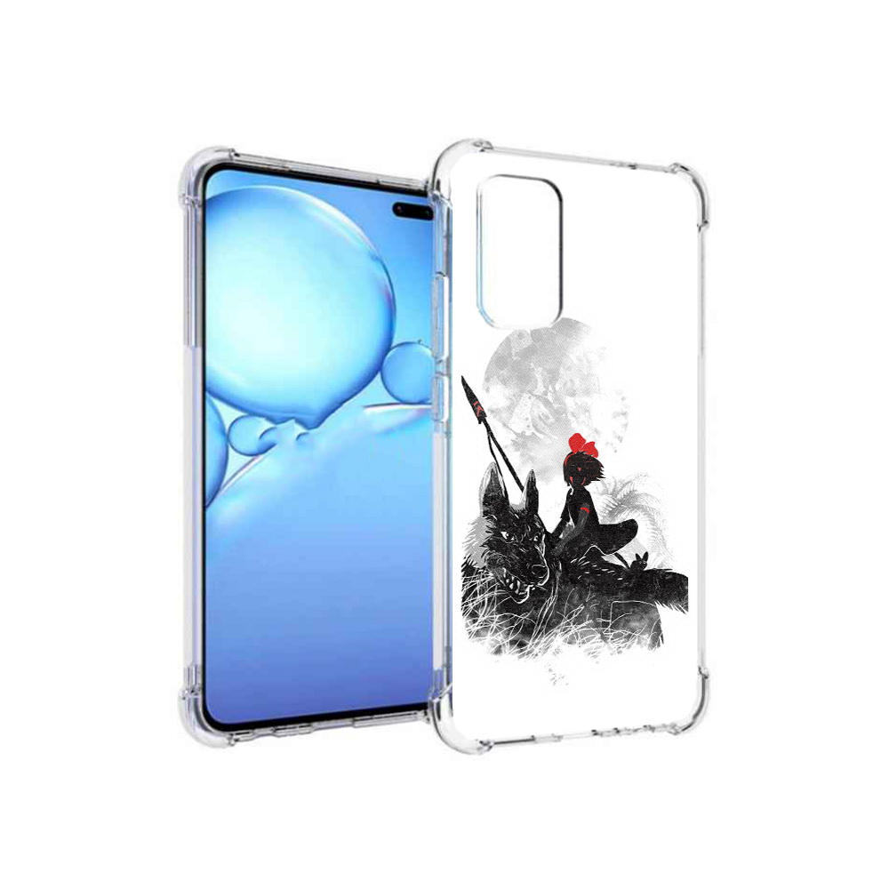 

Чехол MyPads Tocco для Vivo V19 мононоке (PT147328.392.481), Прозрачный, Tocco