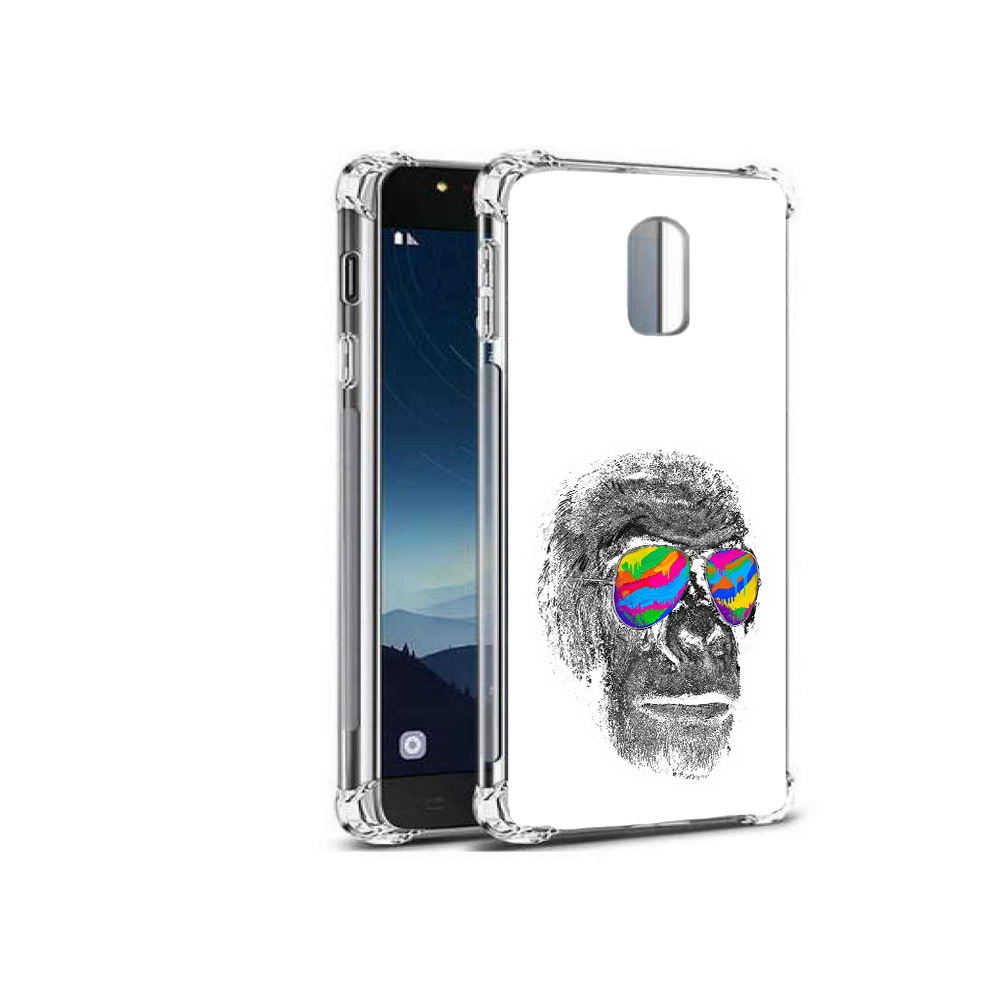 

Чехол MyPads Tocco для Samsung Galaxy C8 крутая обезьяна в очках (PT96288.518.422), Прозрачный, Tocco