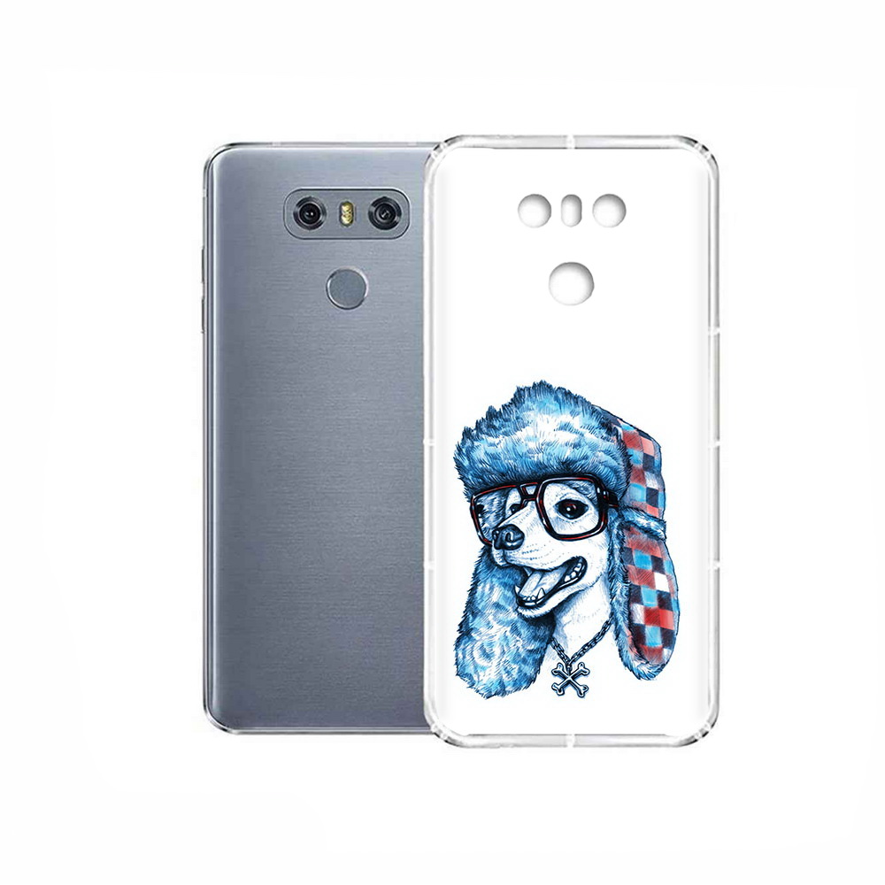 

Чехол MyPads Tocco для LG G6 зимний пес, Прозрачный, Tocco