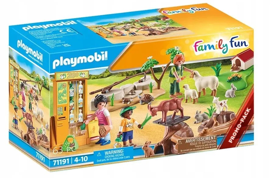 Конструктор Playmobil Контактный зоопарк (Petting Zoo), арт.71191