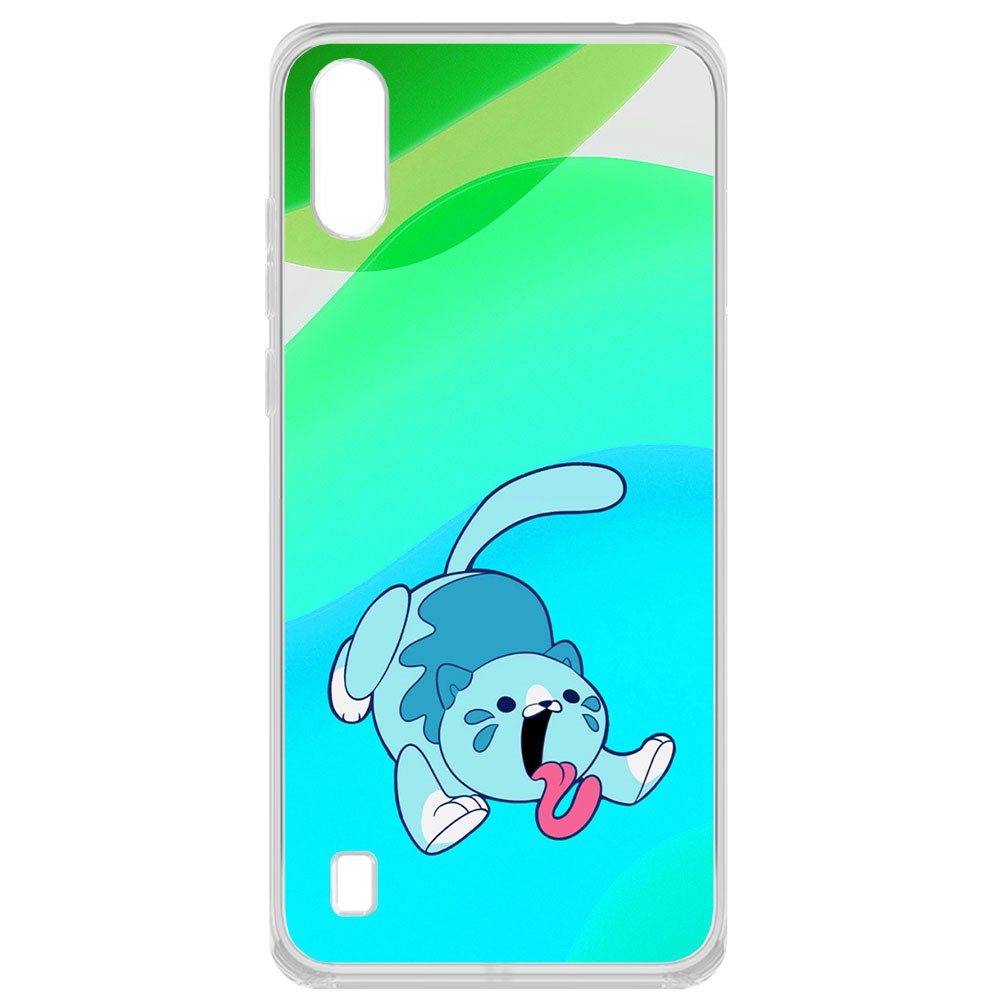 

Чехол-накладка Krutoff Clear Case Хаги Ваги - Конфетная Кошка для ZTE Blade A5 (2020)