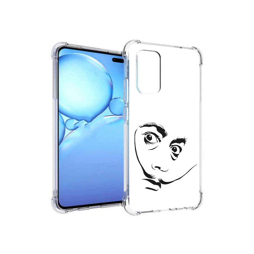 

Чехол MyPads Tocco для Vivo V19 мужчина с длинными усами (PT147328.392.487), Прозрачный, Tocco