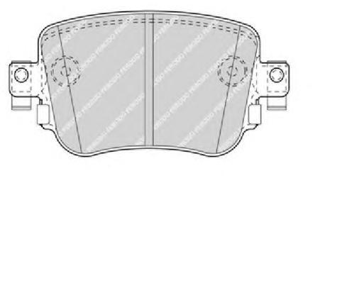 

Тормозные колодки FERODO fdb4485