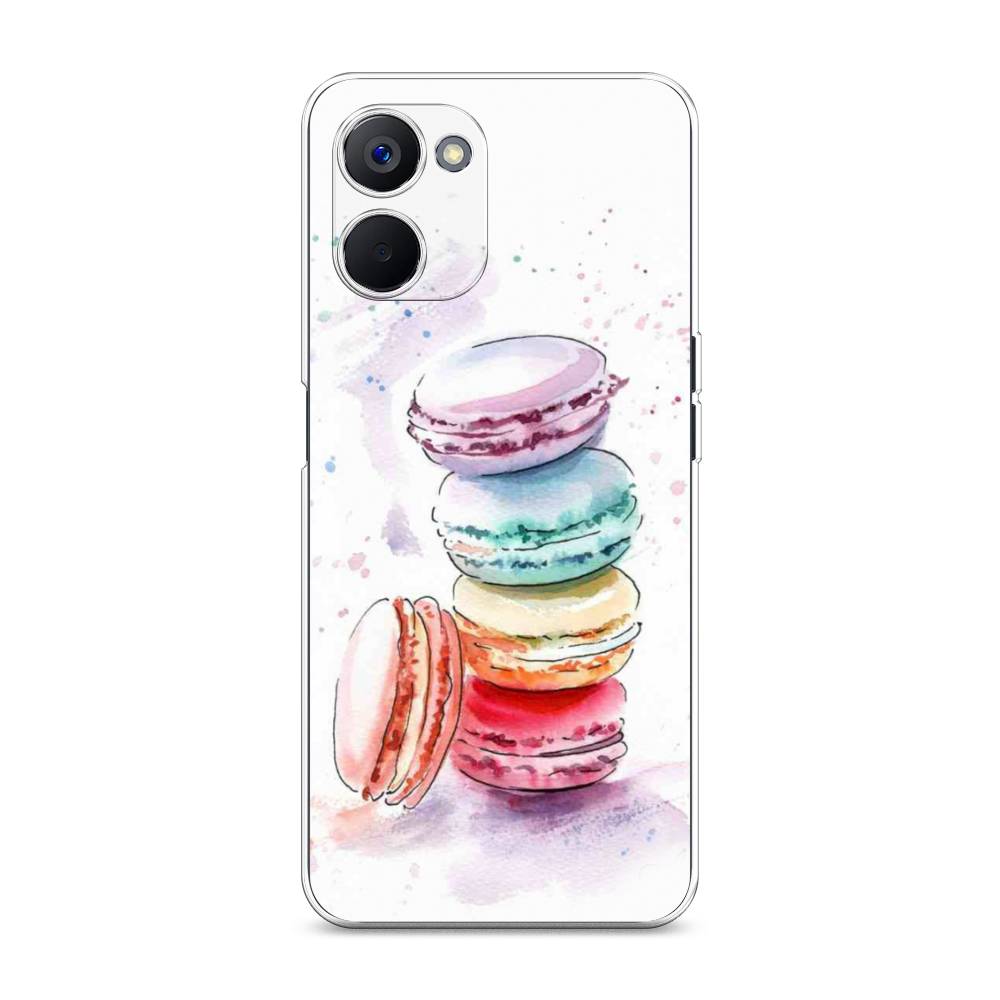 

Чехол Awog на Realme V20 "Пирамидка макарони 2", Желтый, 2512950-10