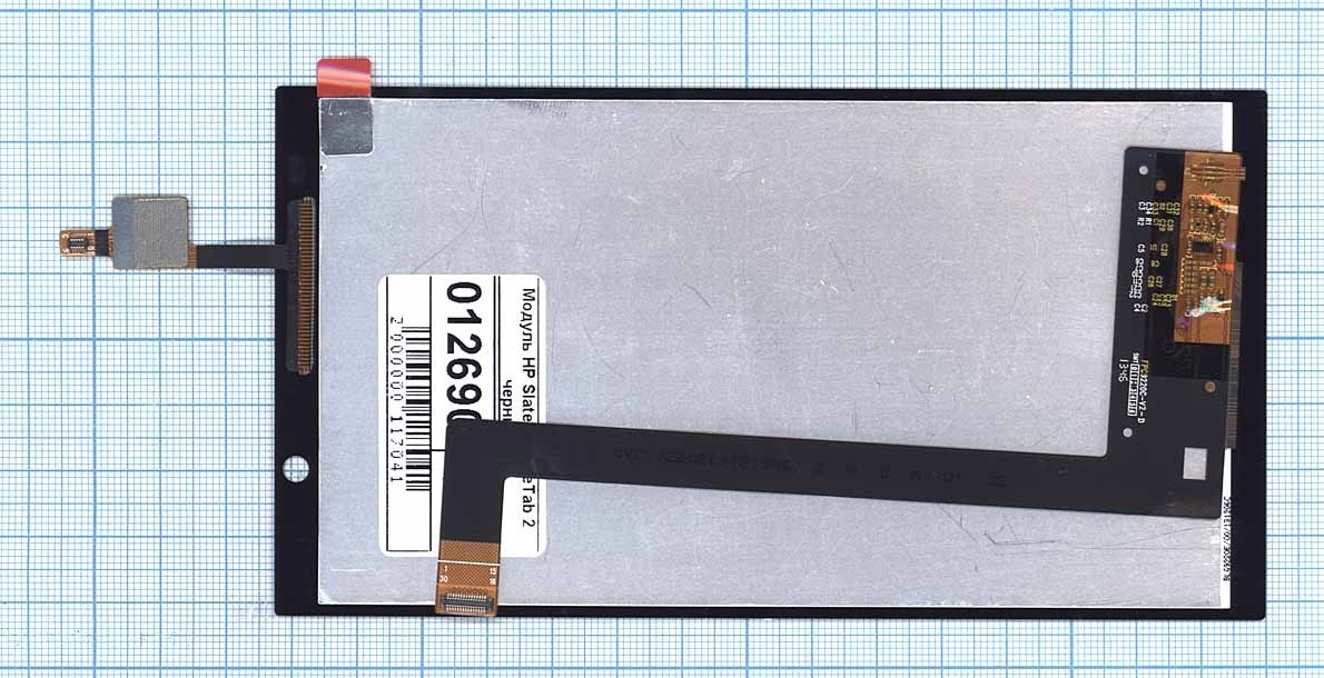 

Дисплей OEM для HP Slate 6 VoiceTab черный (100112690V), для HP Slate 6 VoiceTab черный