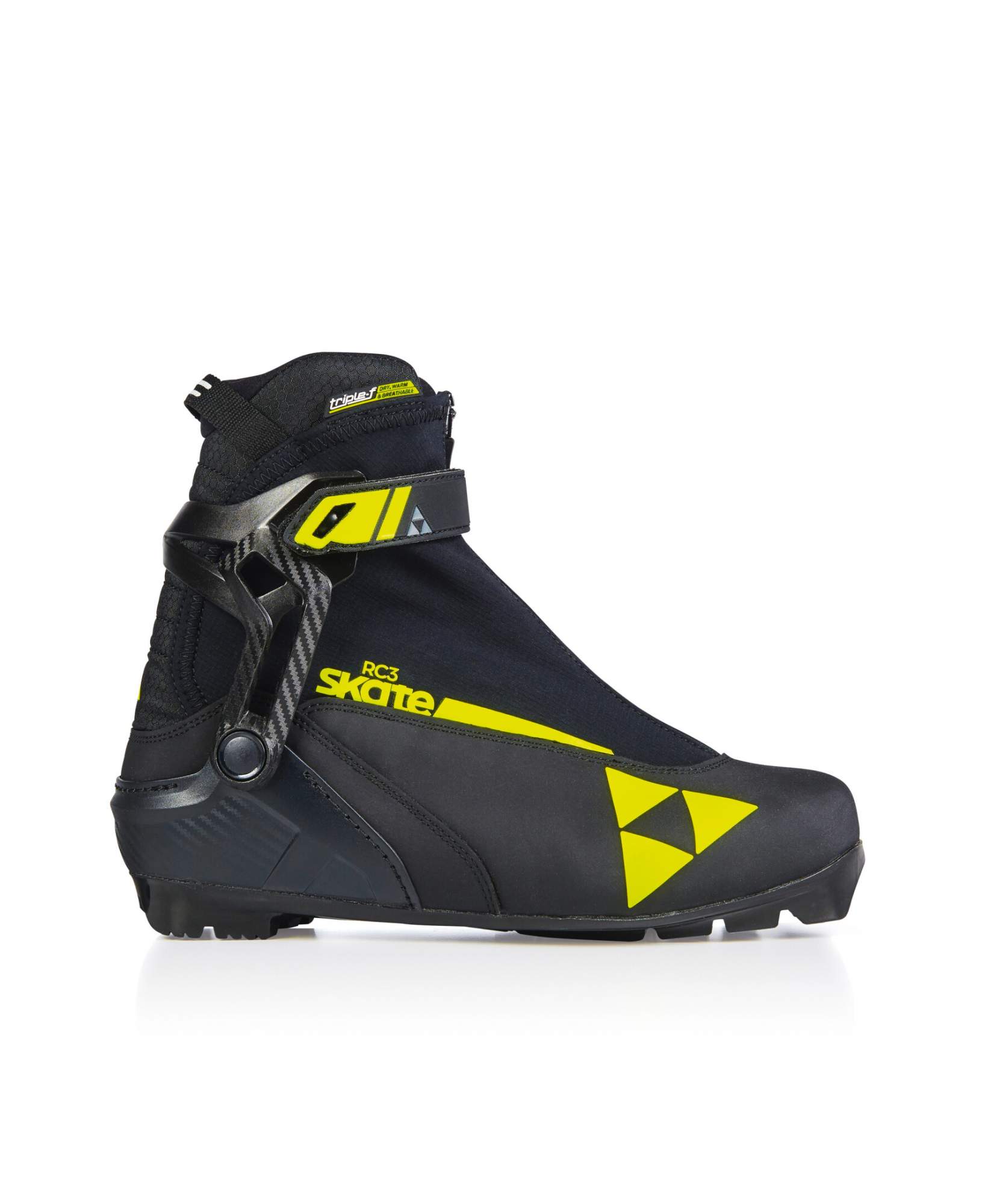

Ботинки лыжные NNN Fischer RC3 SKATE S15621 размер 39, Черный;желтый, RC3 SKATE
