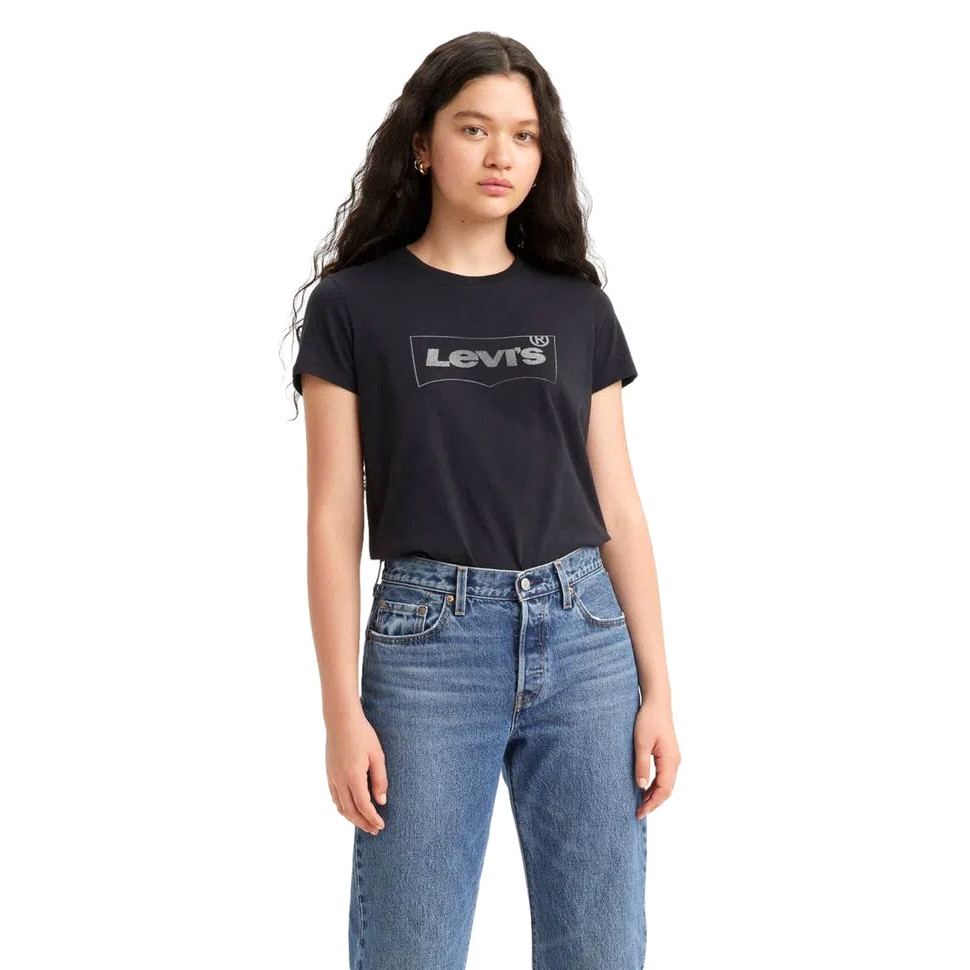 

Футболка женская Levi's 17369-2022 черная M, Черный, 17369-2022
