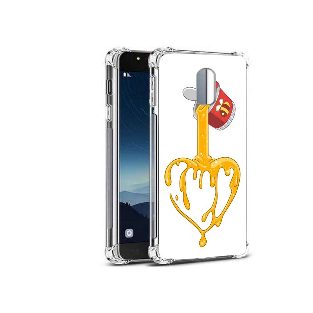 

Чехол MyPads Tocco для Samsung Galaxy C8 медовое сердце (PT96288.518.471), Прозрачный, Tocco