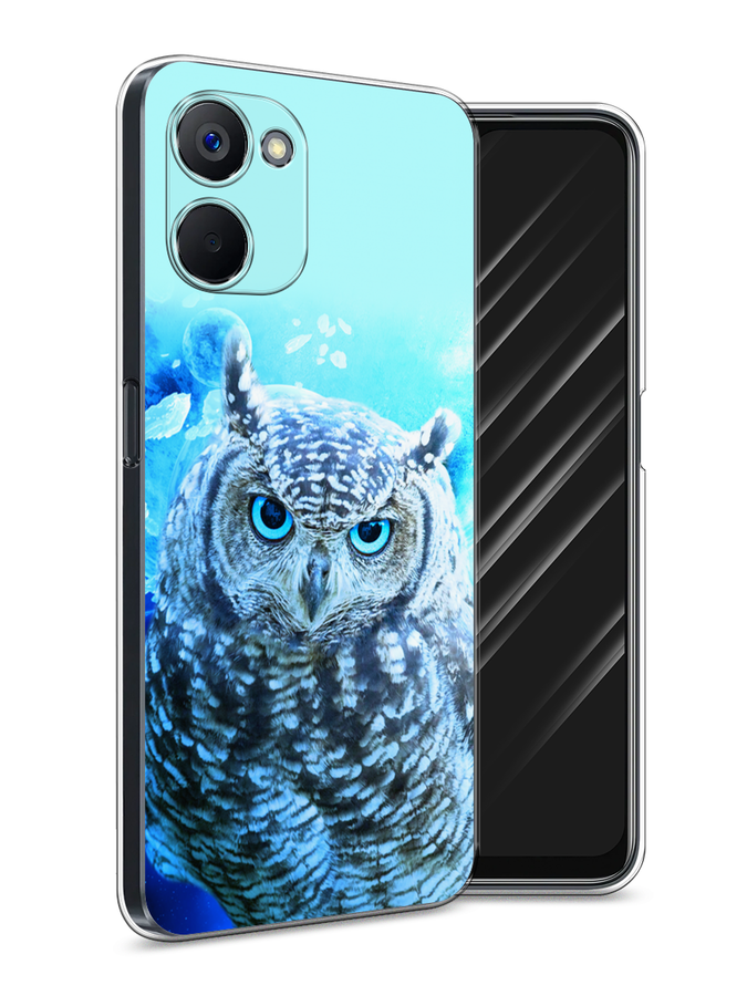 

Чехол Awog на Realme V20 "Сова арт 7", Синий;голубой, 2512950-1