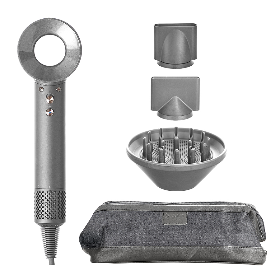 

Фен Даджет TIBIA Plus 1600 Вт серебристый, TIBIA Plus
