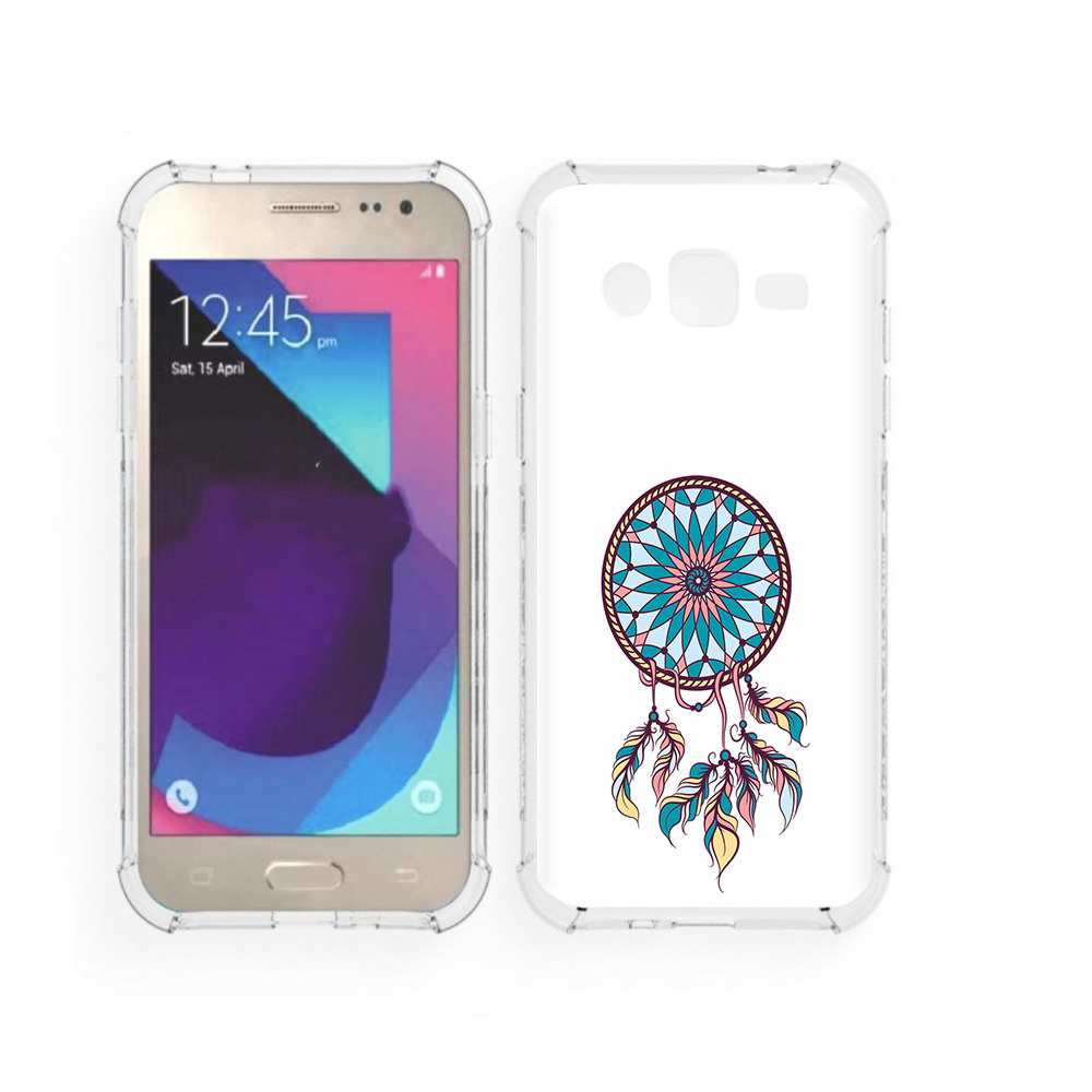 

Чехол MyPads Tocco для Samsung Galaxy J2 ловец снов синий (PT226924.572.443), Прозрачный, Tocco