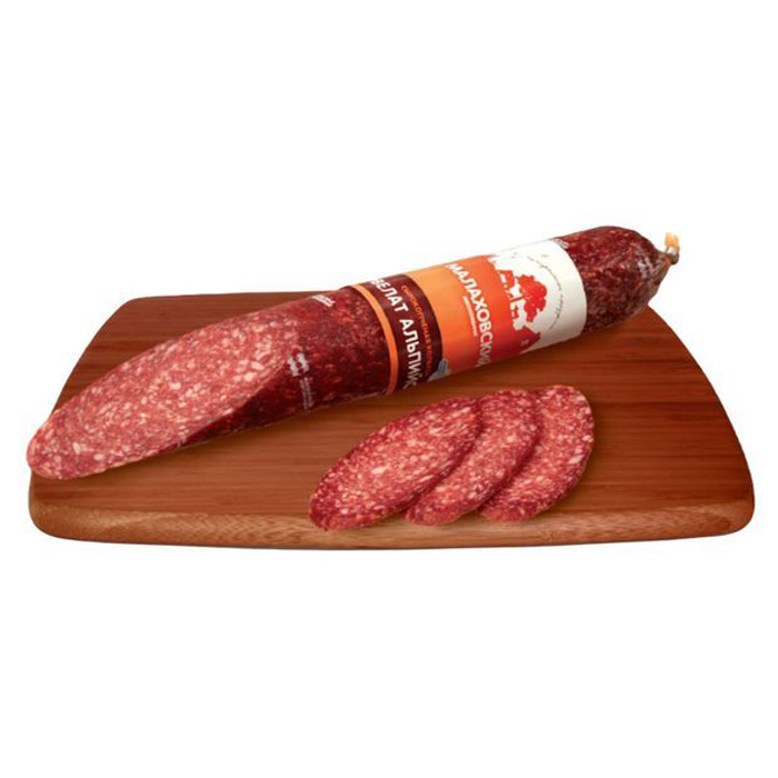 

Колбаса сырокопченая Малаховский Мясокомбинат Альпийский сервелат 600 г