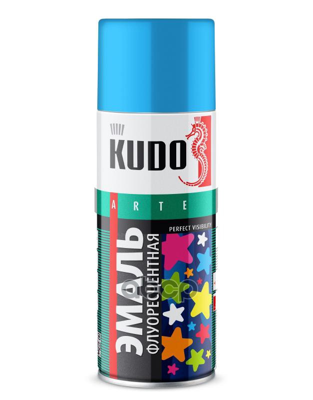 

Эмаль флуоресцентная голубая 520 мл kudo ku1202
