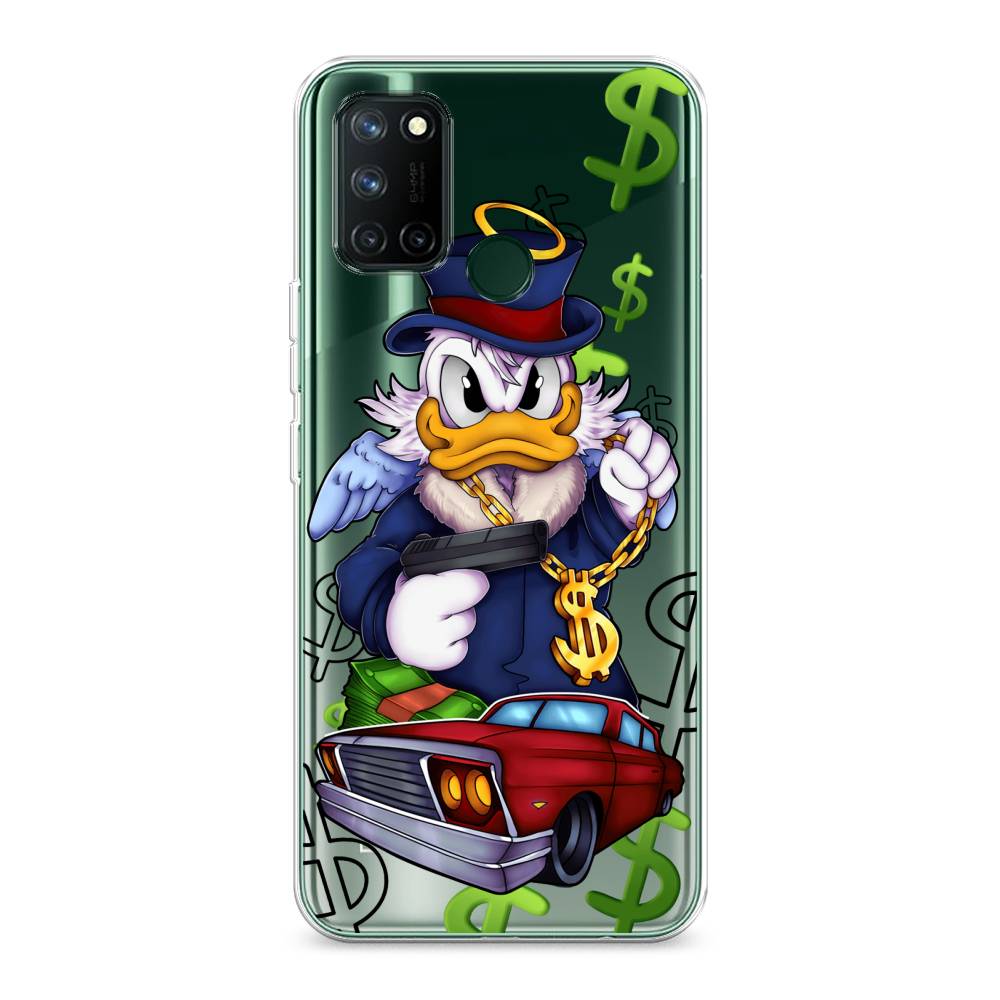 

Чехол на Realme 7i "Scrooge McDuck with a Gold Chain", Красный;синий;белый, 253950-6
