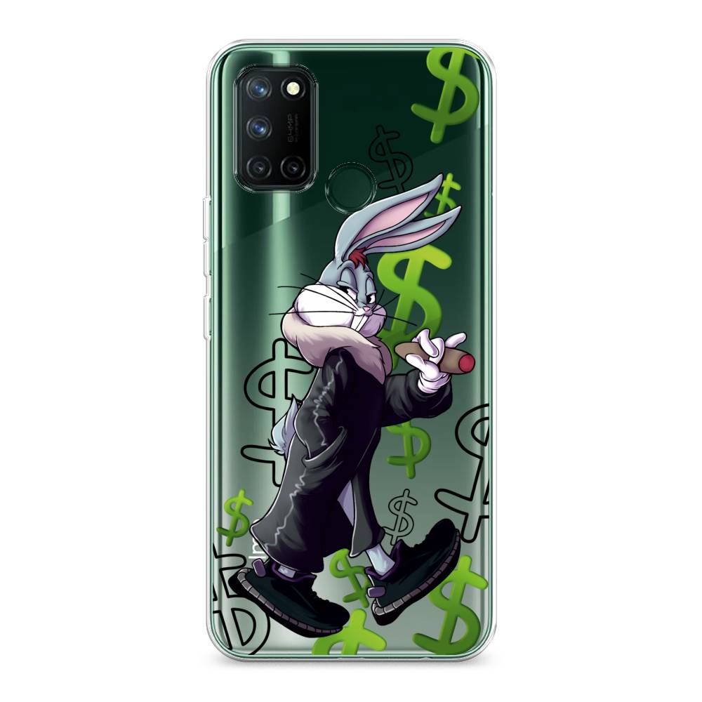 

Чехол на Realme 7i "Rich Bugs Bunny", Зеленый;черный;голубой, 253950-6