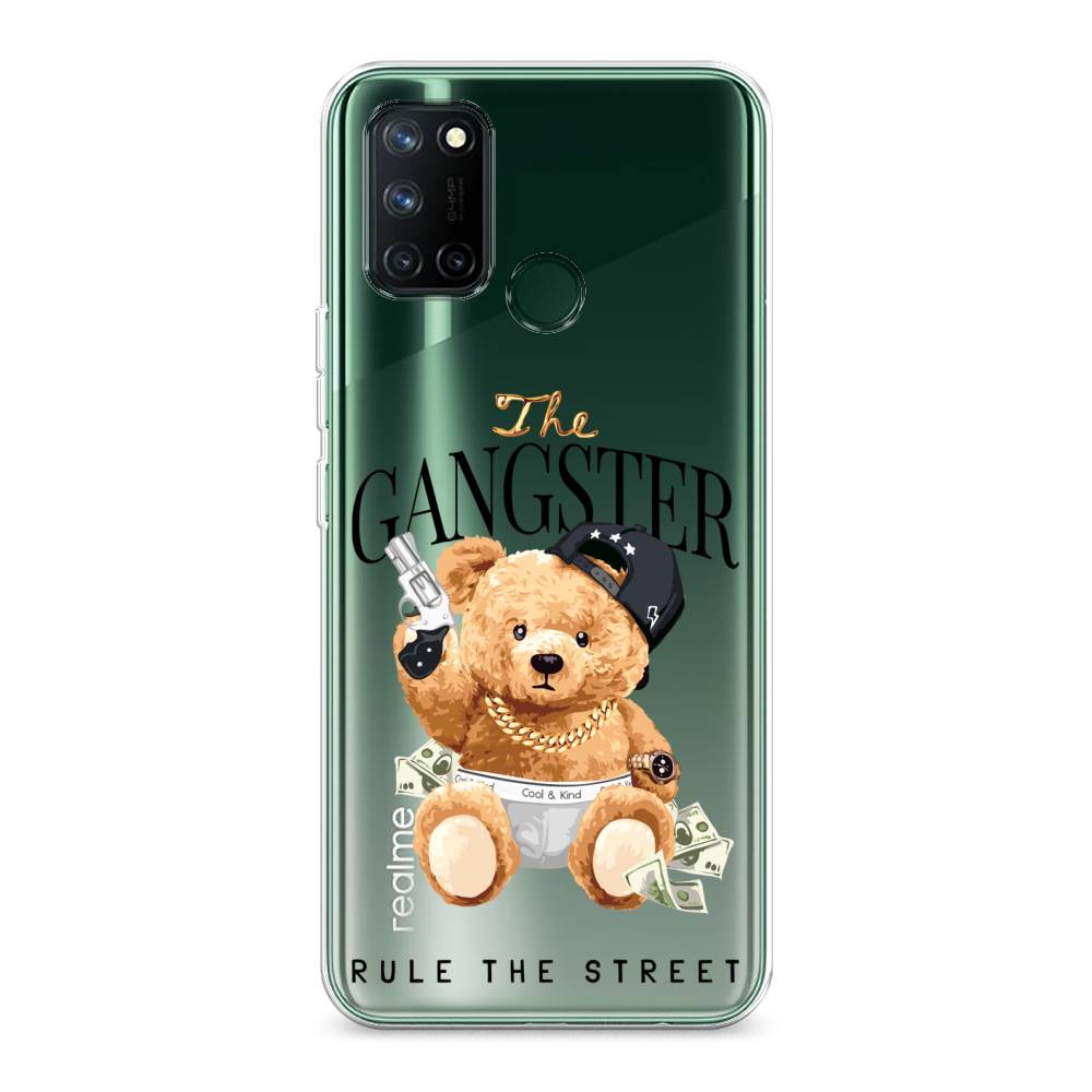 

Чехол на Realme 7i "The Gangster", Бежевый;серый;черный, 253950-6