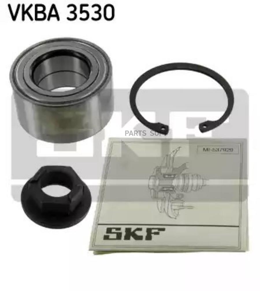 

Подшипник ступицы передний без abs skf vkba 3530