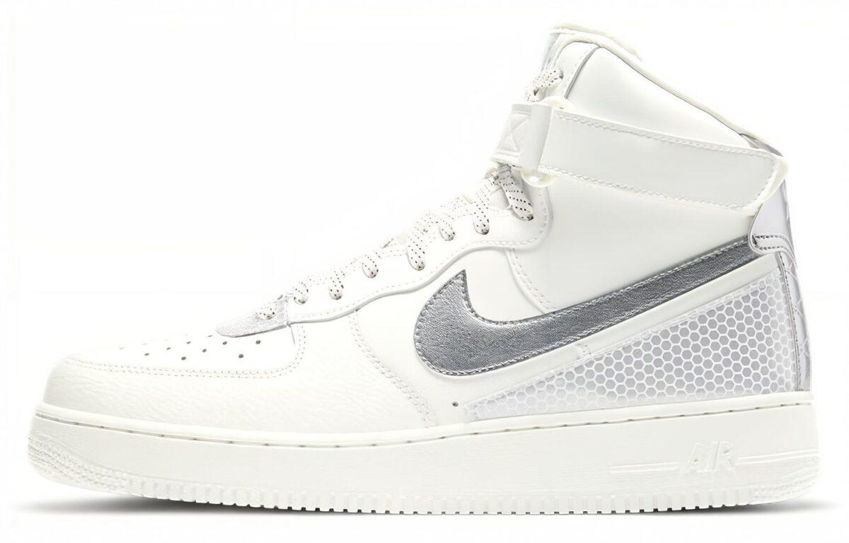 

Кеды унисекс Nike Air Force 1 '07 LV8 3M белые 43 EU, Белый, Air Force 1 '07 LV8 3M