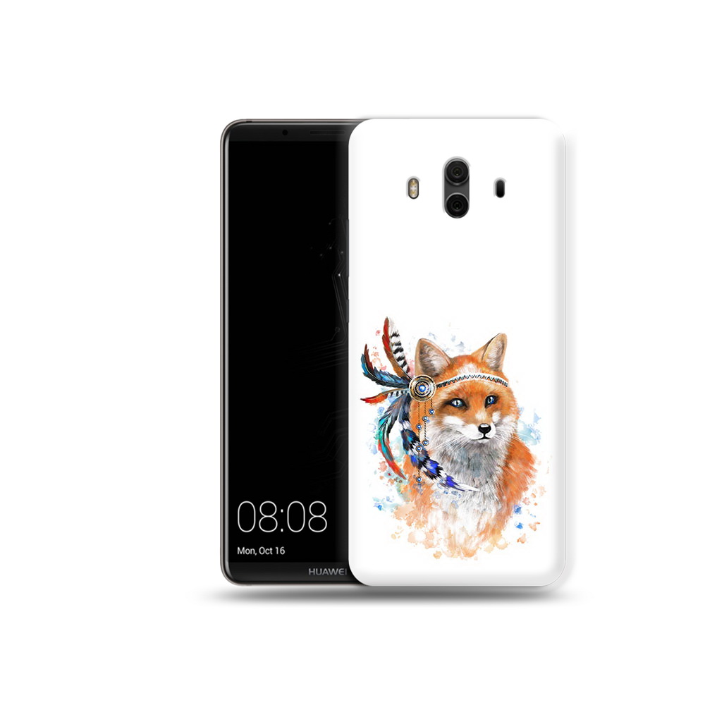 

Чехол MyPads Tocco для Huawei Mate 10 инду лиса (PT88364.53.377), Прозрачный, Tocco