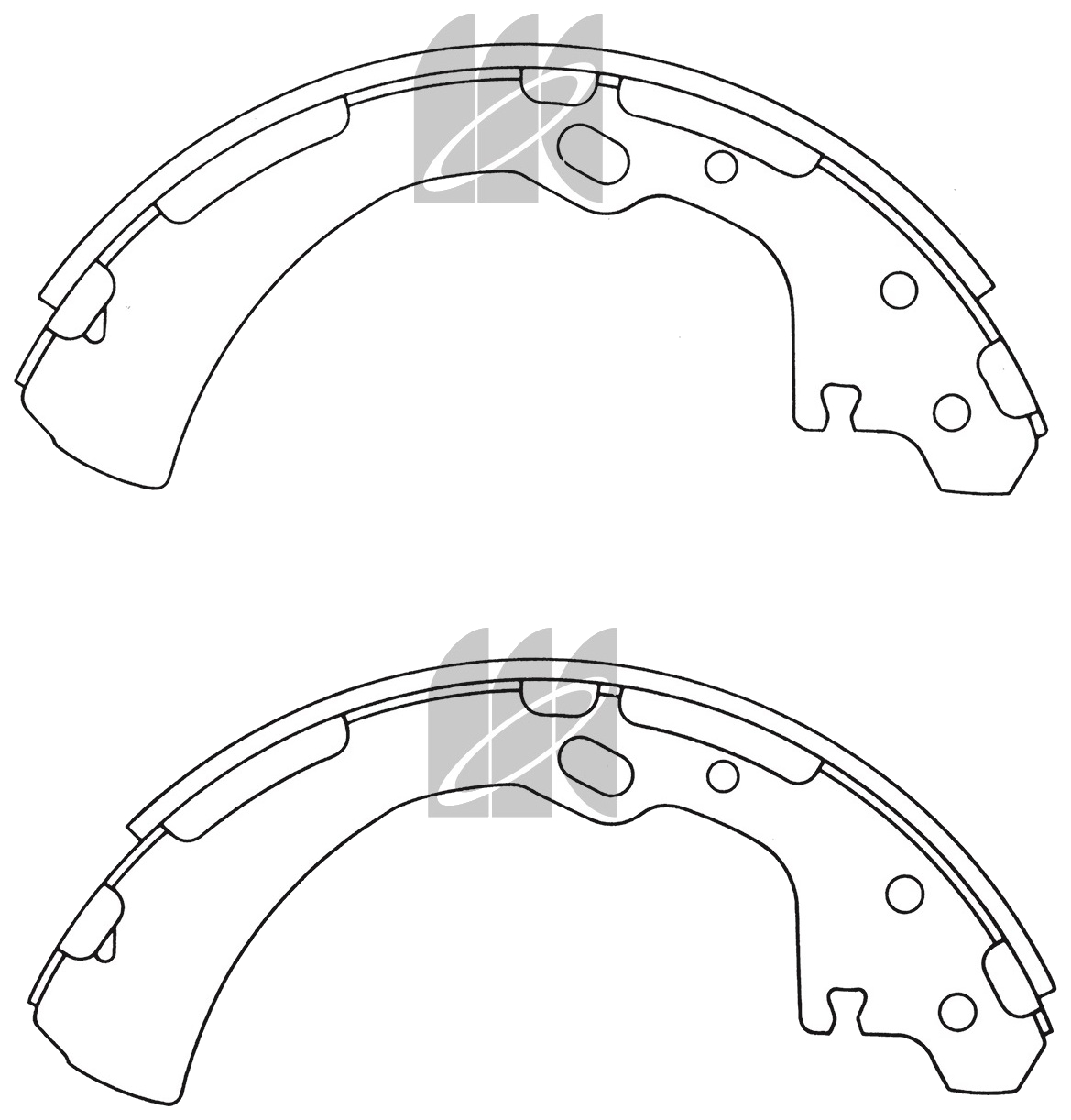 

Колодки барабанные Nissan Terrano 2.4i/3.0i/2.7D 87-93 K1174-01 =4384.00=510SBS=FSB282