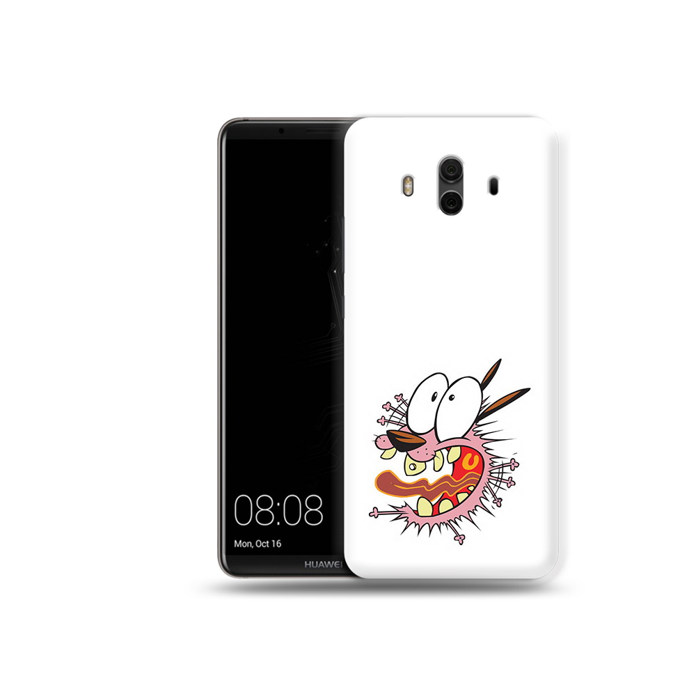 

Чехол MyPads Tocco для Huawei Mate 10 испуганный бобик (PT88364.53.381), Прозрачный, Tocco