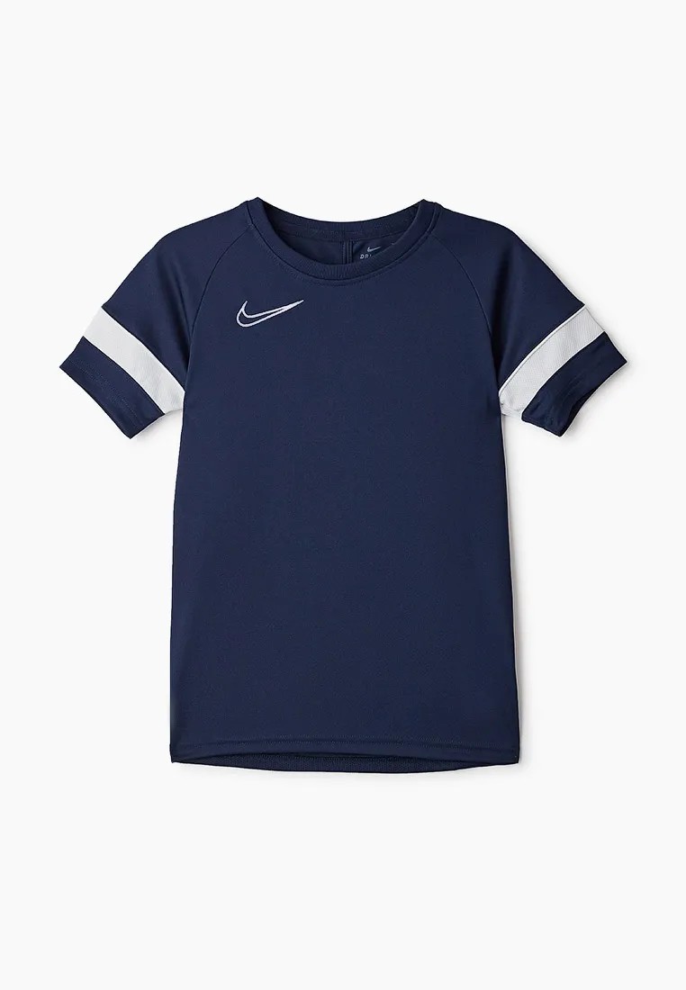 фото Футболка детская nike y nk df acd21 top ss цв.синий р.134