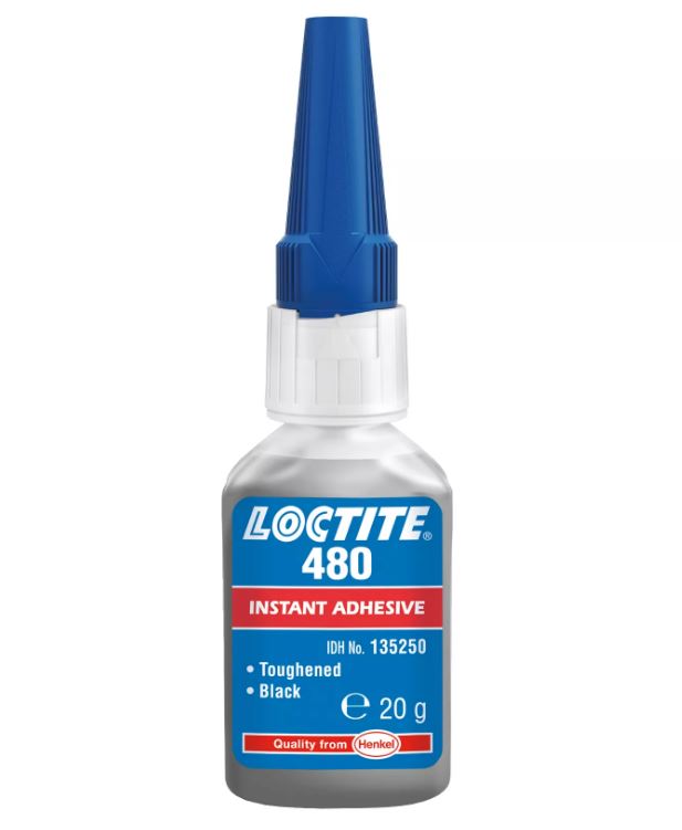 Моментальный супер-клей Loctite 480, 20 г