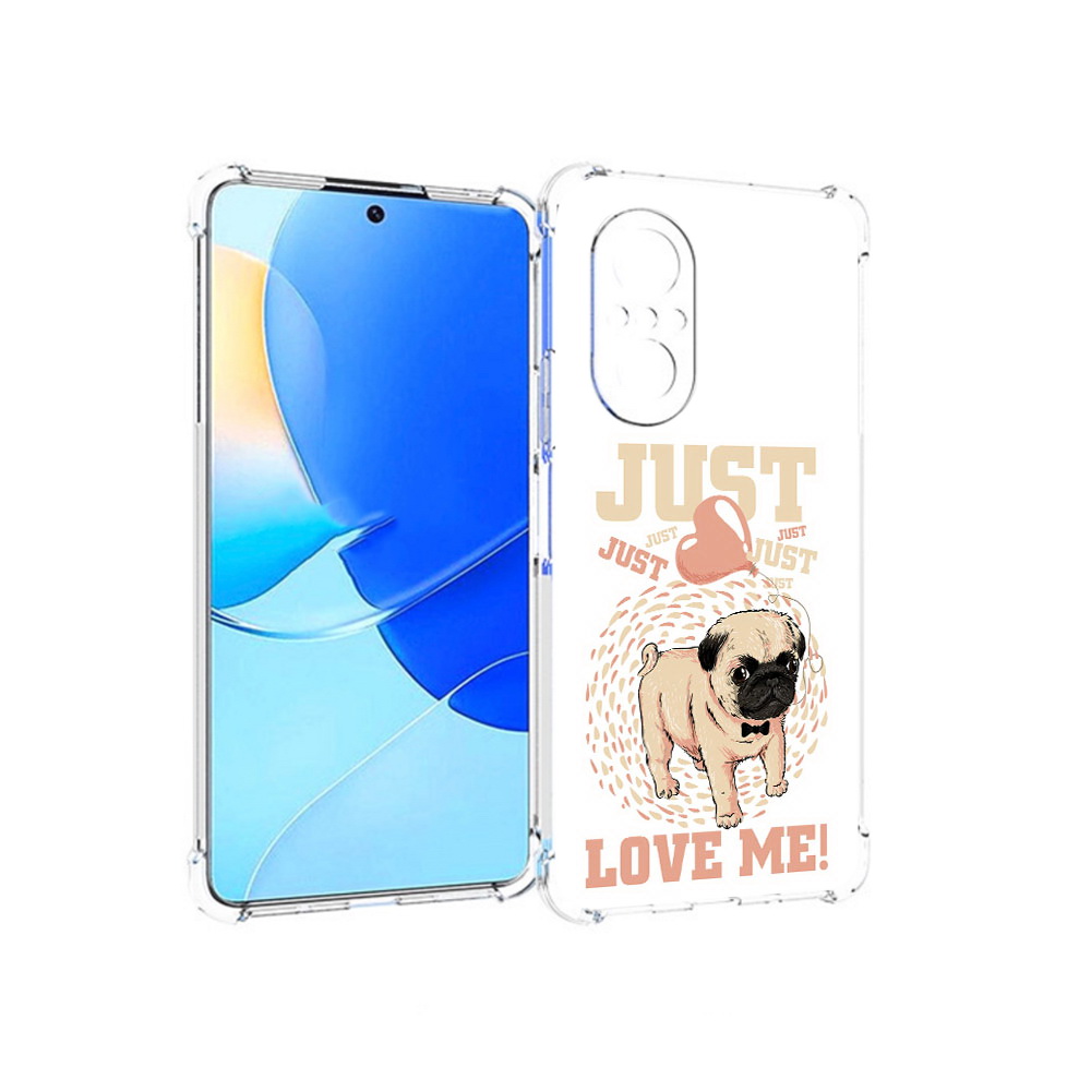 

Чехол MyPads Tocco для Huawei Nova 9 SE Люби меня, Прозрачный, Tocco