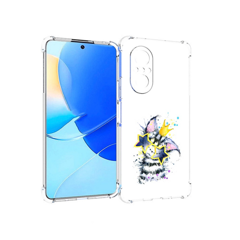 

Чехол MyPads Tocco для Huawei Nova 9 SE Мартовский Нуся, Прозрачный, Tocco