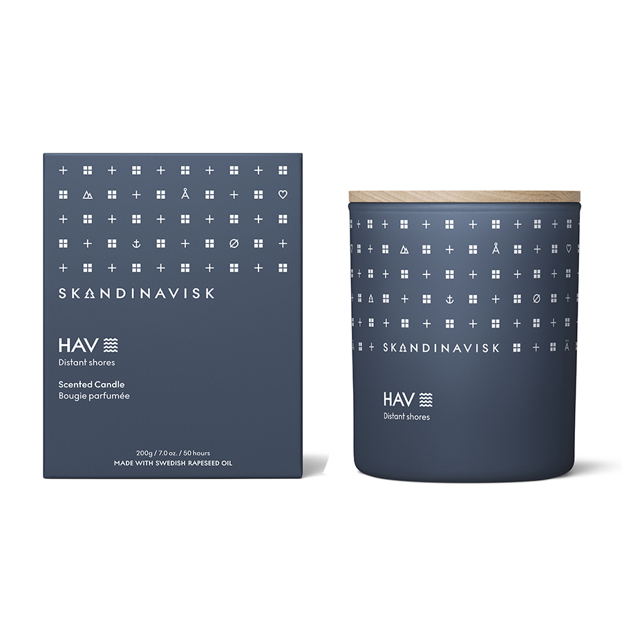 

Свеча ароматическая hav с крышкой, 200 г (новая)