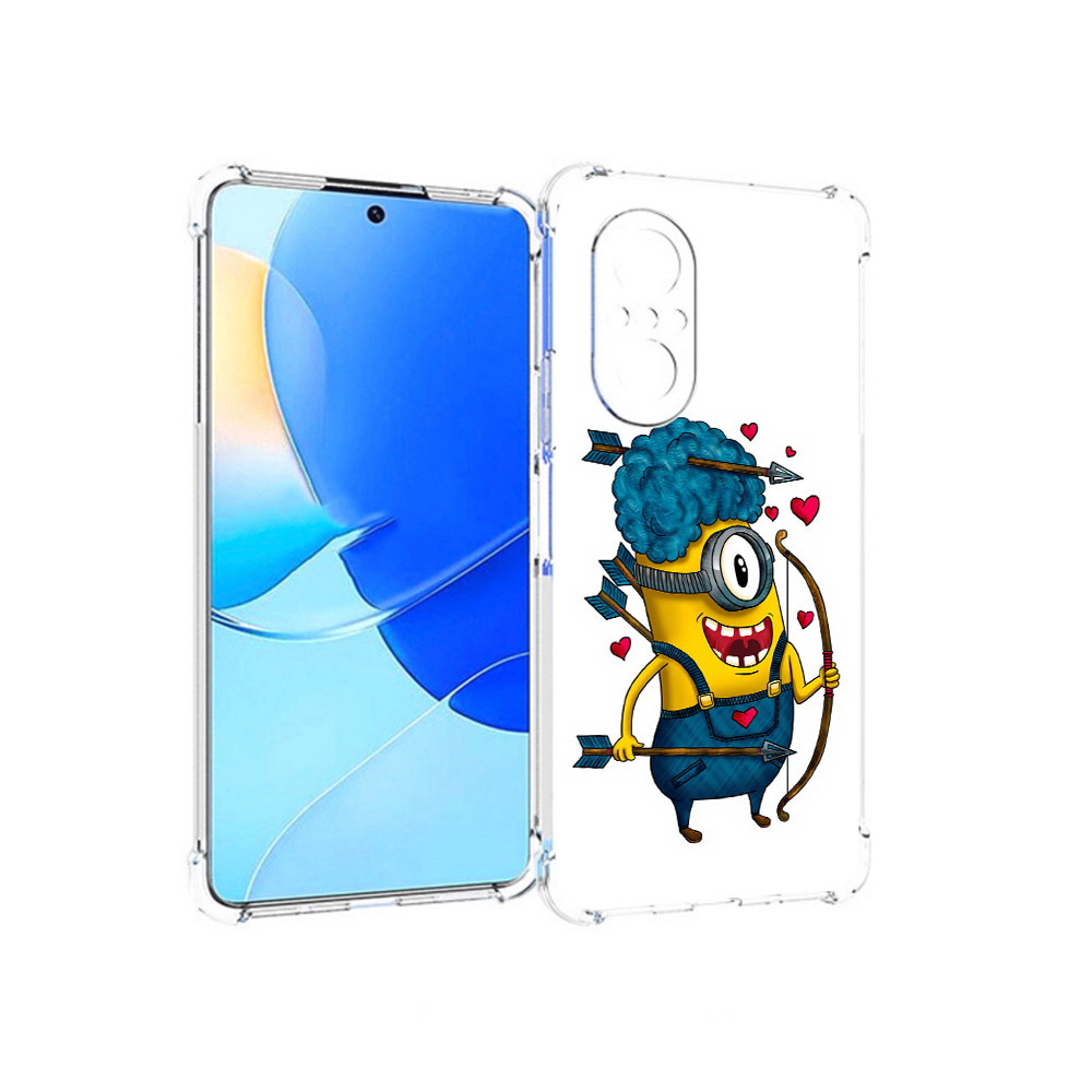 

Чехол MyPads Tocco для Huawei Nova 9 SE Миньон купидон, Прозрачный, Tocco