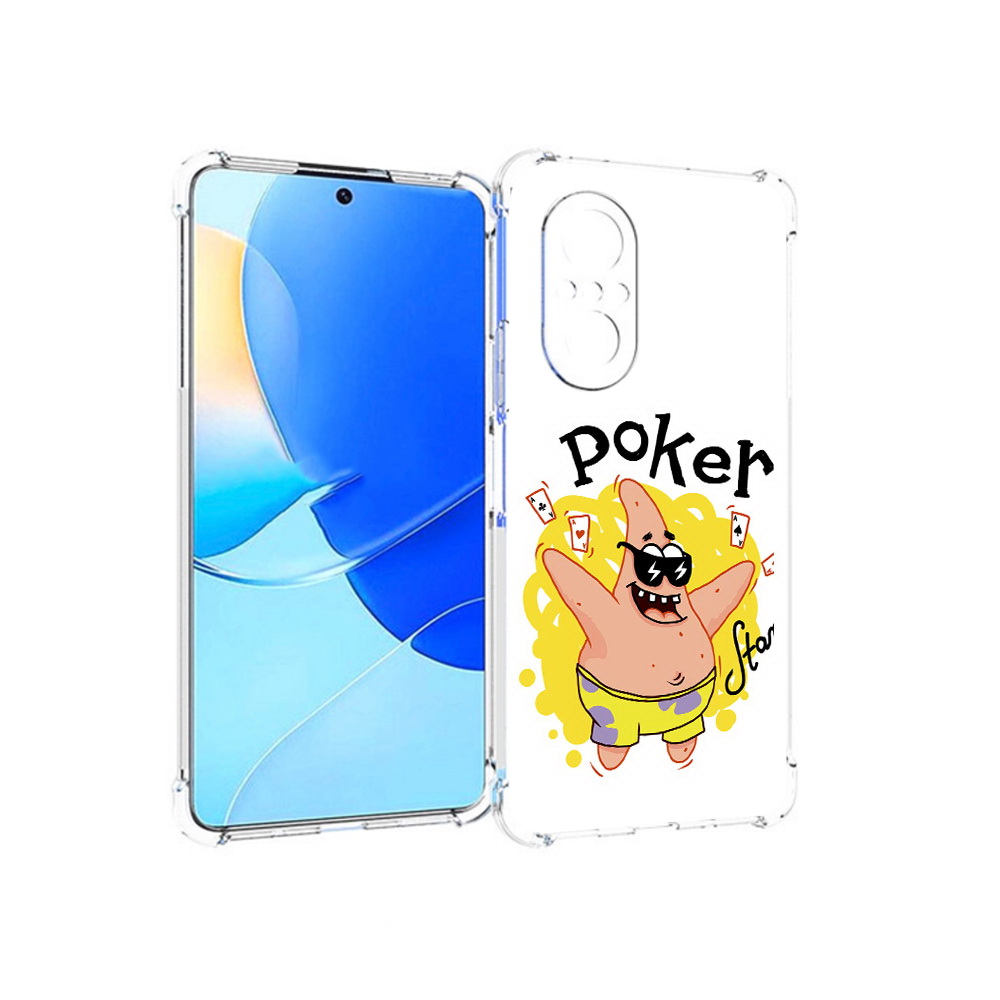 

Чехол MyPads Tocco для Huawei Nova 9 SE Патрик, Прозрачный, Tocco