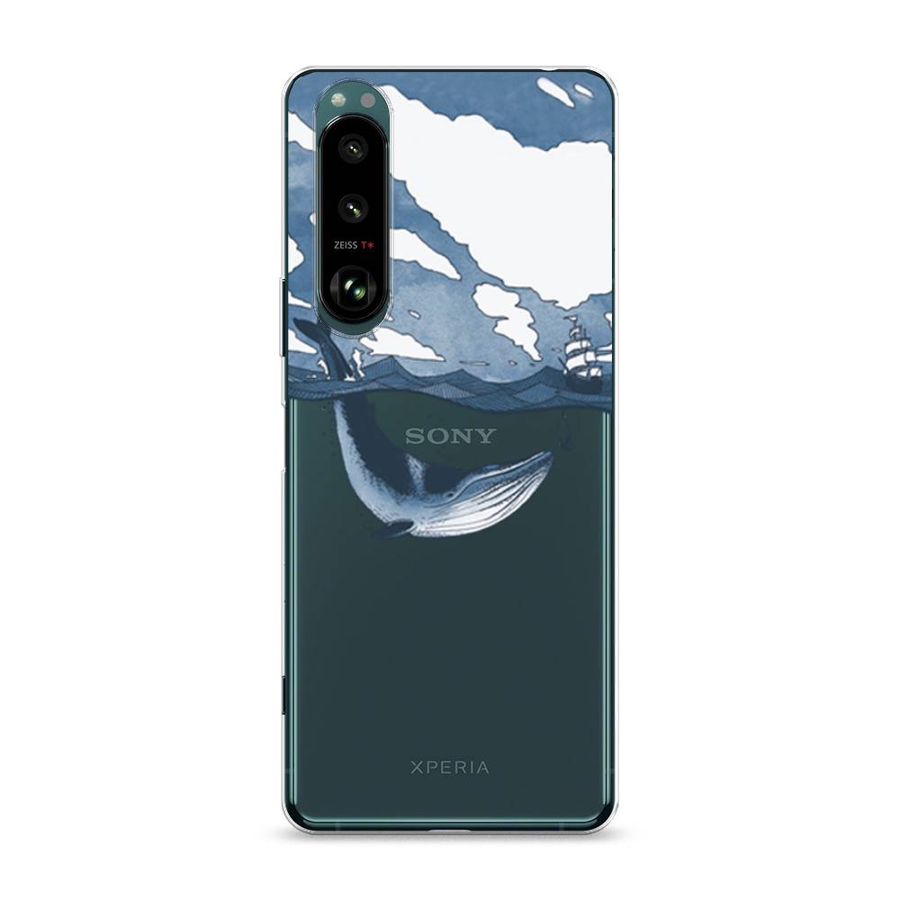 

Чехол на Sony Xperia 1 III "Большой кит", Синий, 54850-1