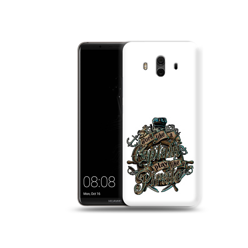 

Чехол MyPads Tocco для Huawei Mate 10 капитан пиратов (PT88364.53.385), Прозрачный, Tocco