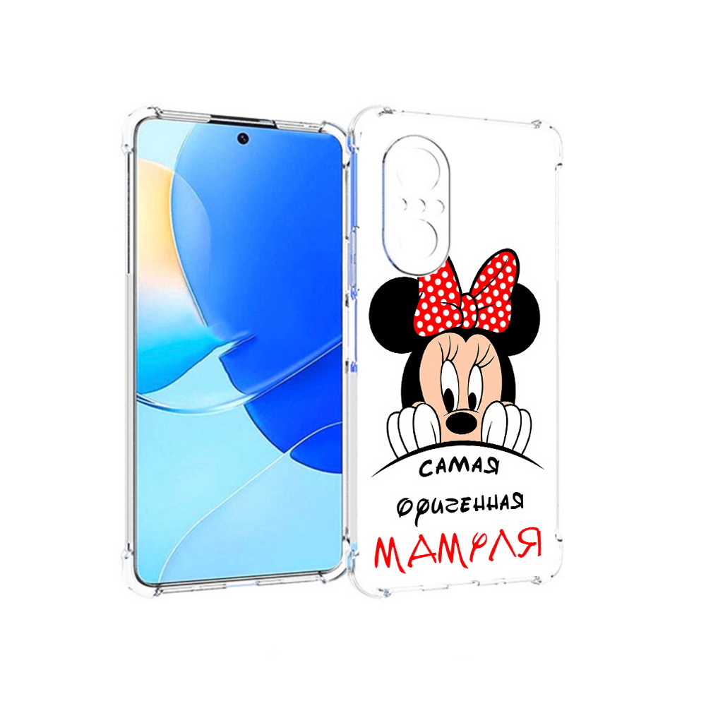 Чехол MyPads Tocco для Huawei Nova 9 SE Самая лучшая мамуля Мини Маус