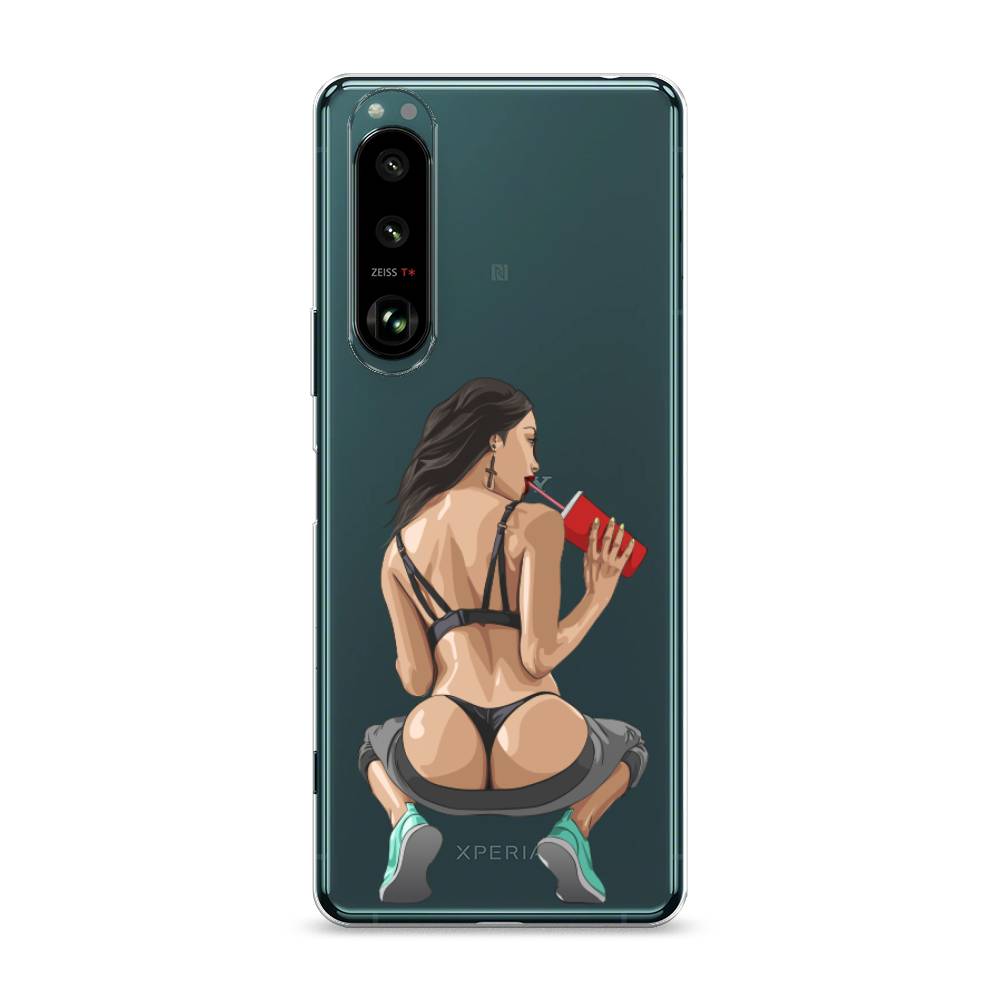 

Чехол на Sony Xperia 1 III "Сочные булочки", Бежевый;красный;черный, 54850-6