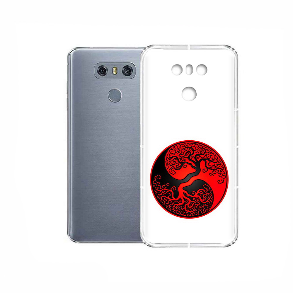 

Чехол MyPads Tocco для LG G6 инь янь дерево, Прозрачный, Tocco