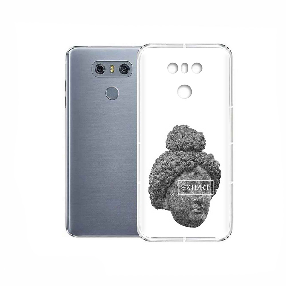 

Чехол MyPads Tocco для LG G6 каменное лицо девушки, Прозрачный, Tocco