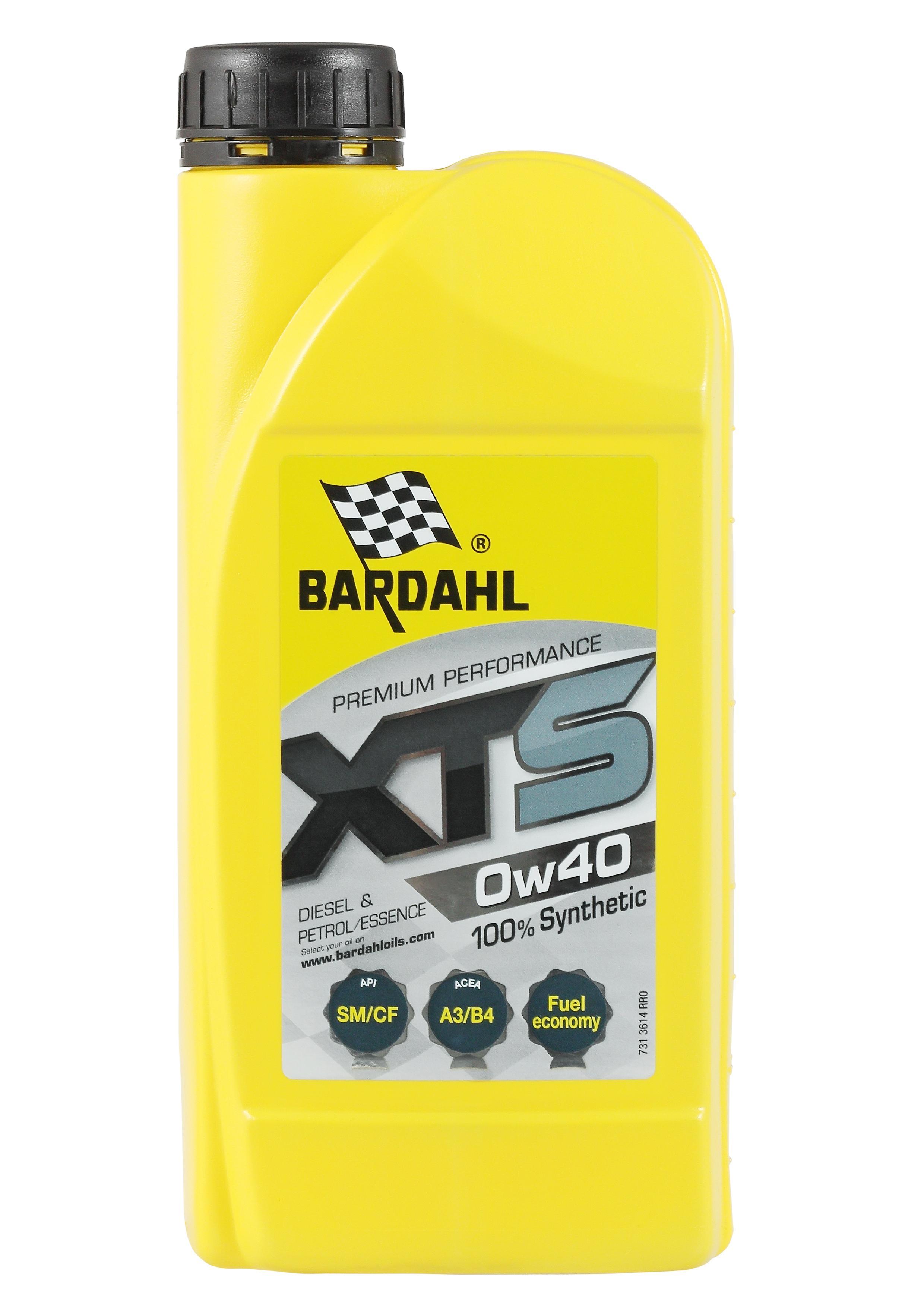 Моторное масло Bardahl XTS 0W40 1л